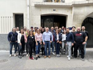 Equipe BTP Consultants à la dernière journée d'intégration de l'année 2024 à Paris